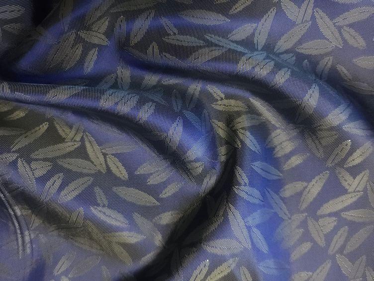 Futterstoff Blätter, grün