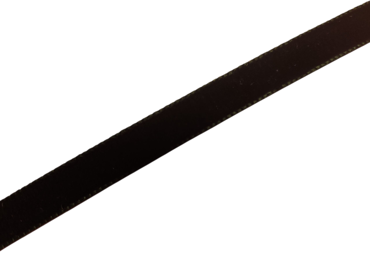 Samtband 9mm, schwarz