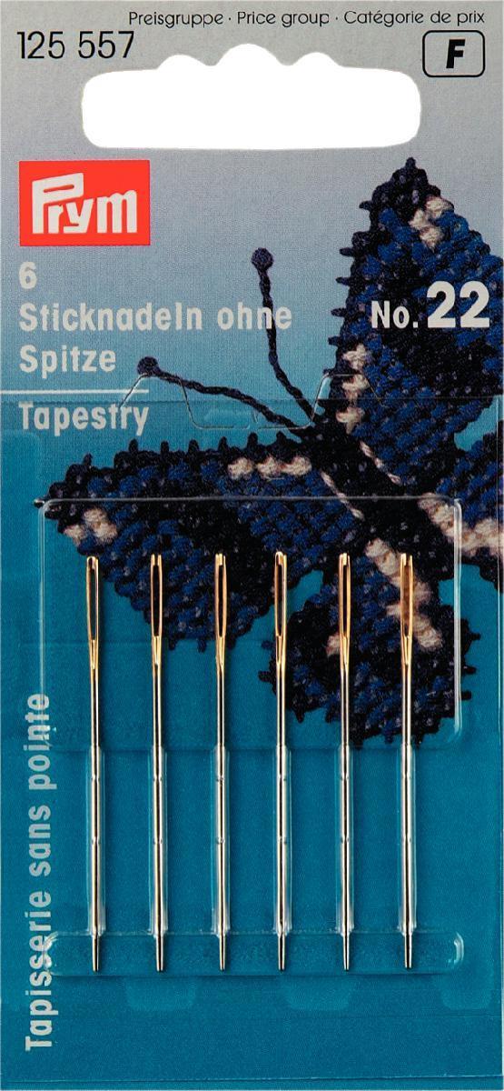 Prym Sticknadeln ohne Spitze No.22