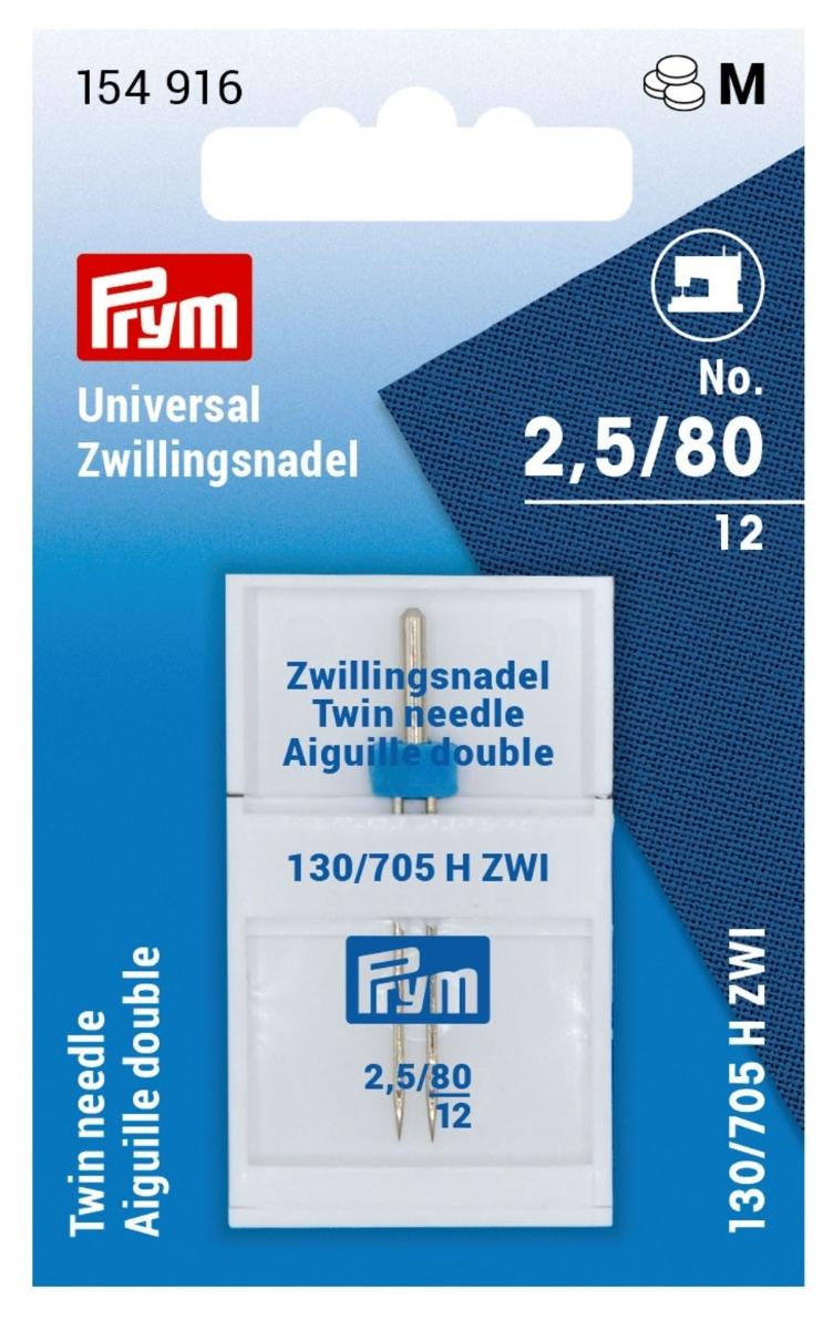 Prym Nähmaschinennadeln Zwilling Universal 2.5 mm