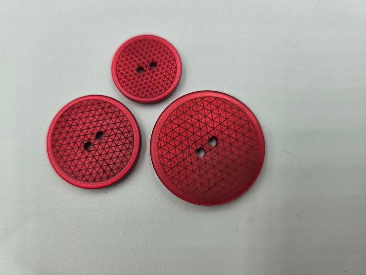 Pinker Knopf 18mm/23mm/28mm