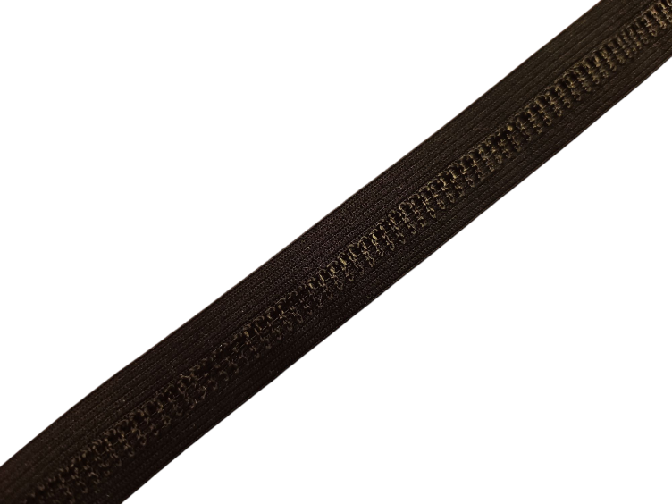 Elastisches Einfassband mit Spitzenabschluss - 1