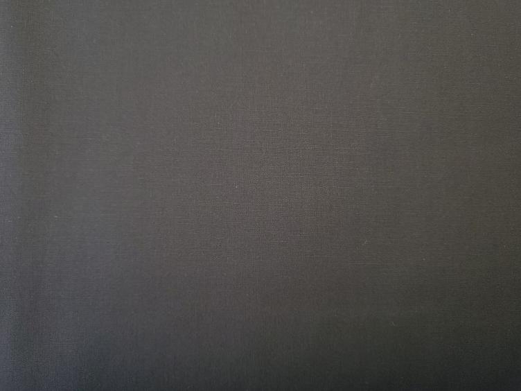 Baumwoll-Popeline schwarz - 0
