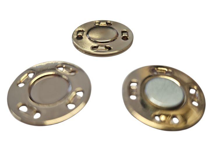 Magnetknopf extra dünn 20mm, gold