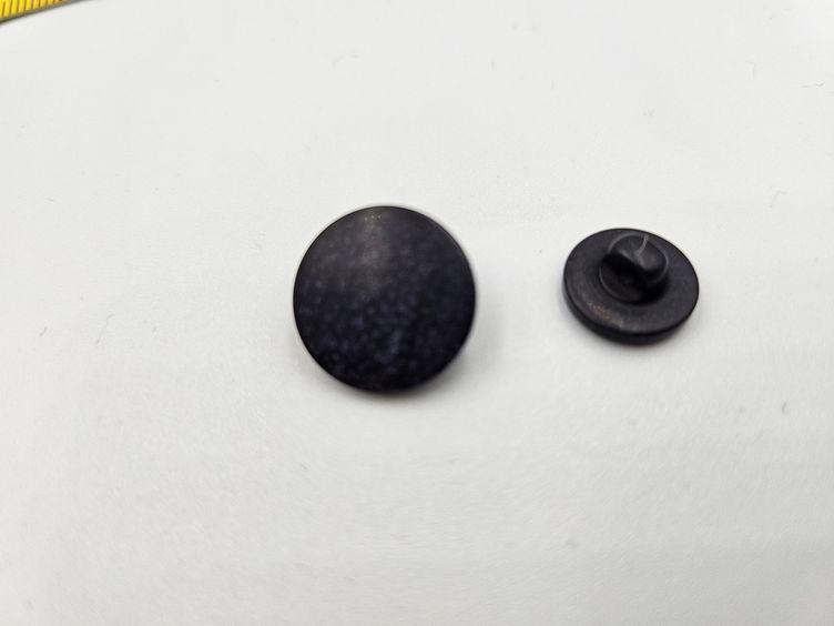 Dunkelblauer Knopf 12mm/15mm