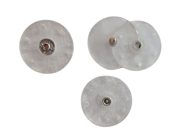 Transparente Druckknöpfe 28mm