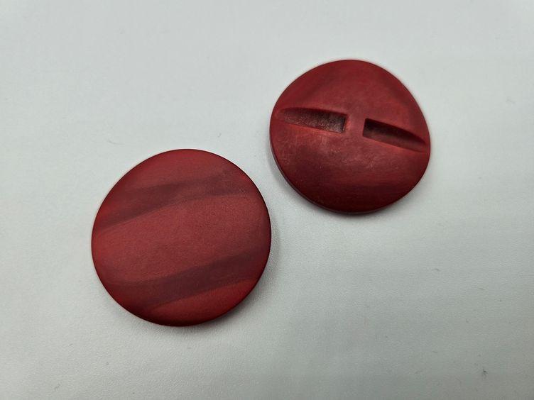 Roter Knopf 34mm