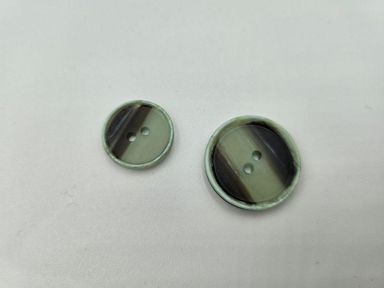 Grün/Blauer Knopf 18mm/23mm