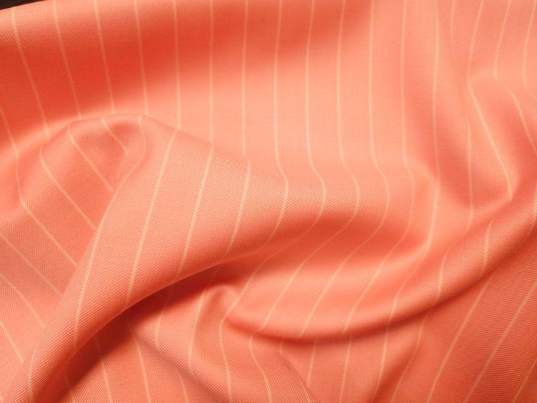 Merino Wolle Nadelstreifen, rosa