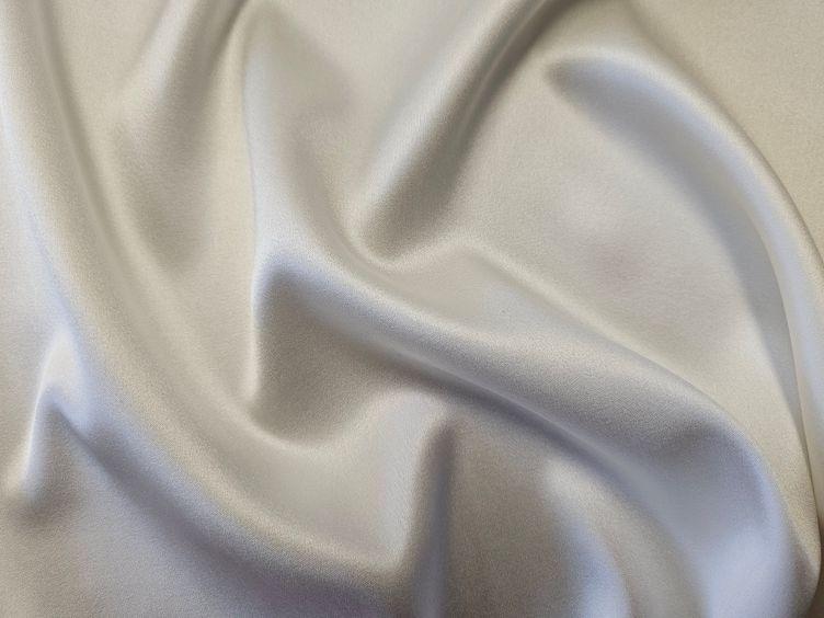 Satin-Seide Stretch, offwhite