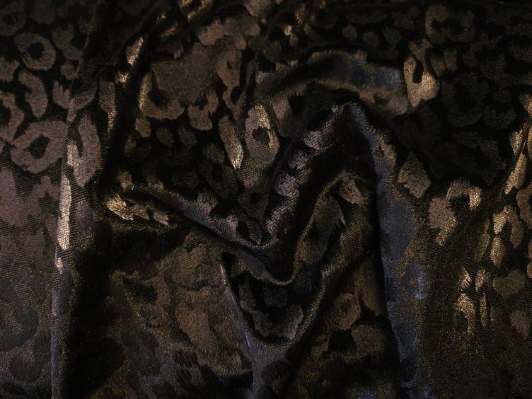 Ton in Ton Leopard, schwarz