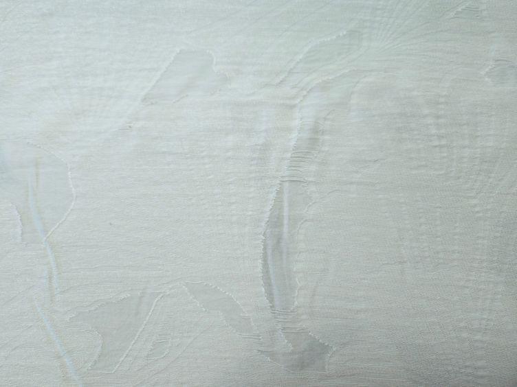 Viskose Jacquard mit Ausbrennern, offwhite - 1