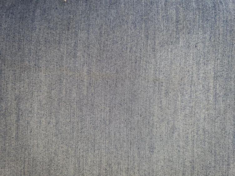 dünner Jeansstoff blau - 0
