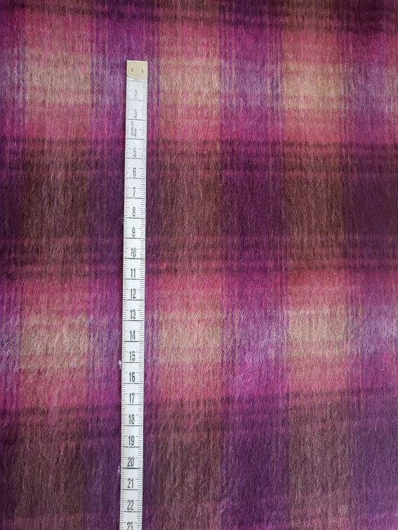 STOFFREST: Karierter Wollwalk - 1