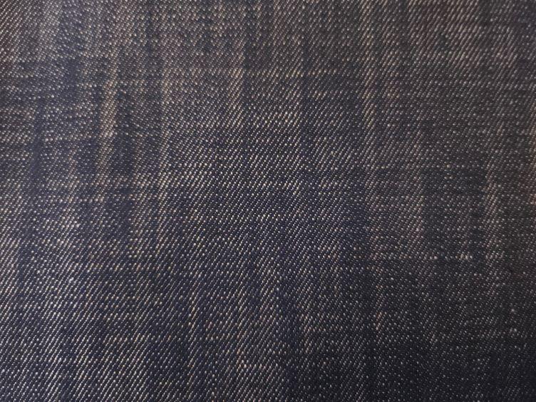schwerer Jeansstoff, blau - 0