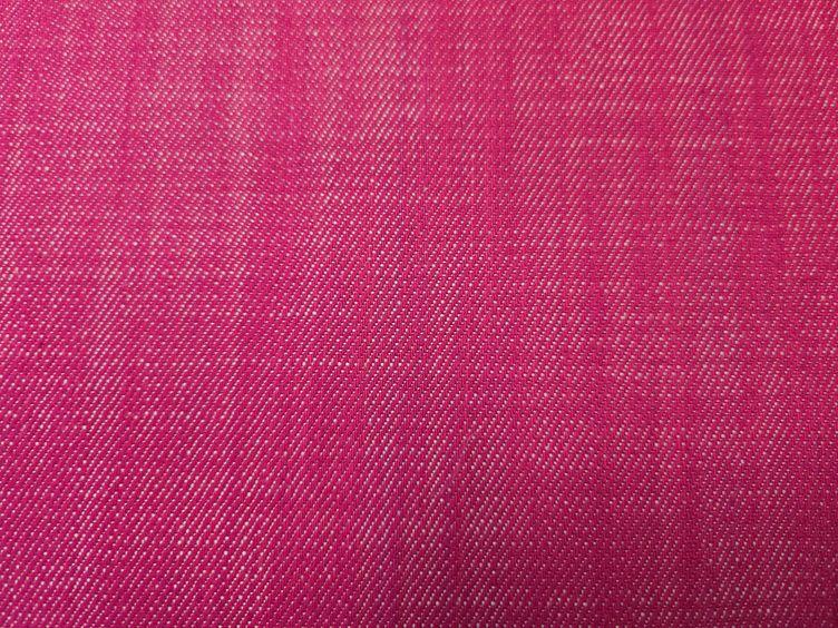 schwerer Jeansstoff, rosa - 0