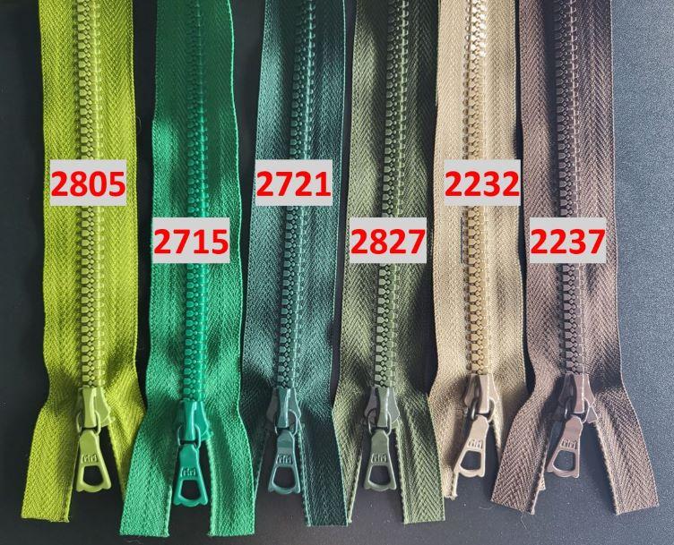 35 cm Plastikreissverschluss Decor 6 teilbar - 1