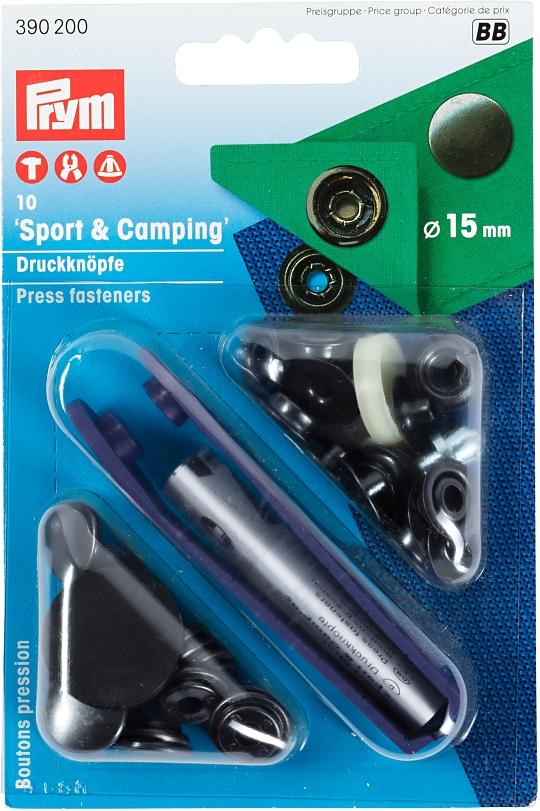 Prym Sport & Camping Druckknöpfe, 15mm