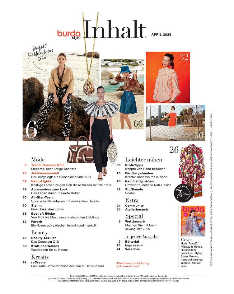 Burda style 4/2025 - 4