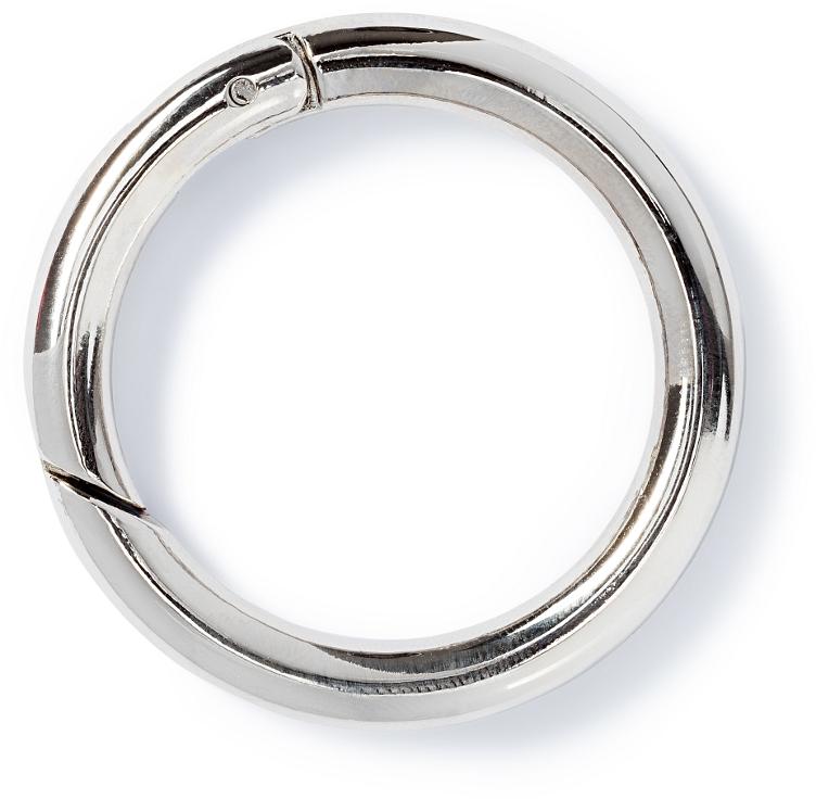 Prym Taschenringe, silber - 0