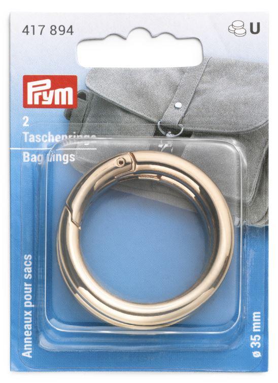 Prym Taschenringe, gold