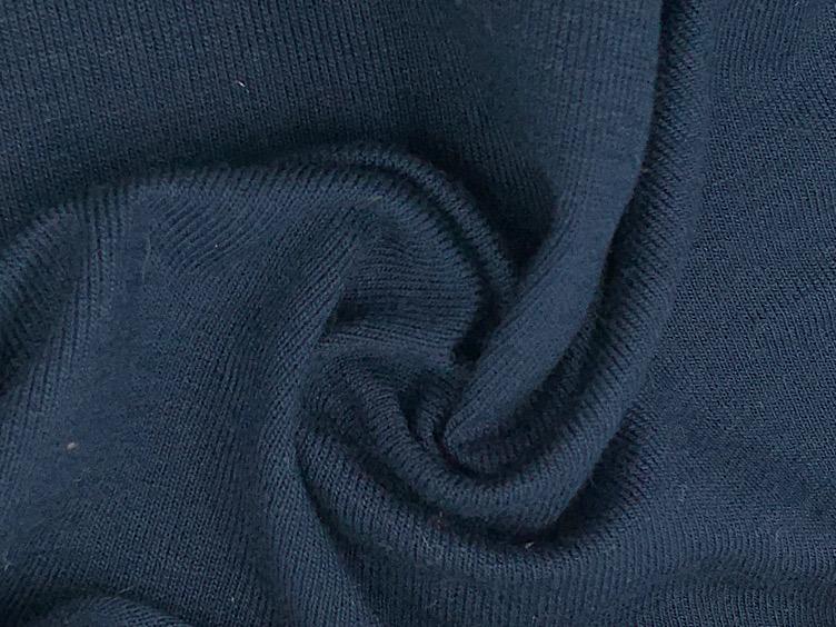 Viskosejersey dunkelblau