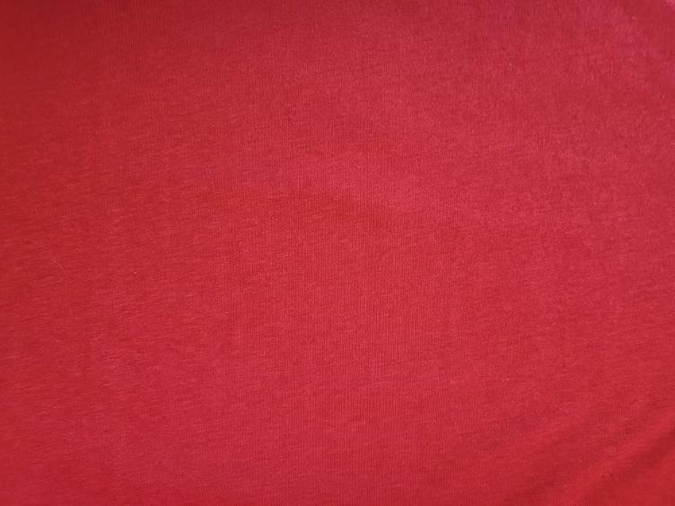 Milchprotein Baumwoll Jersey rot - 0