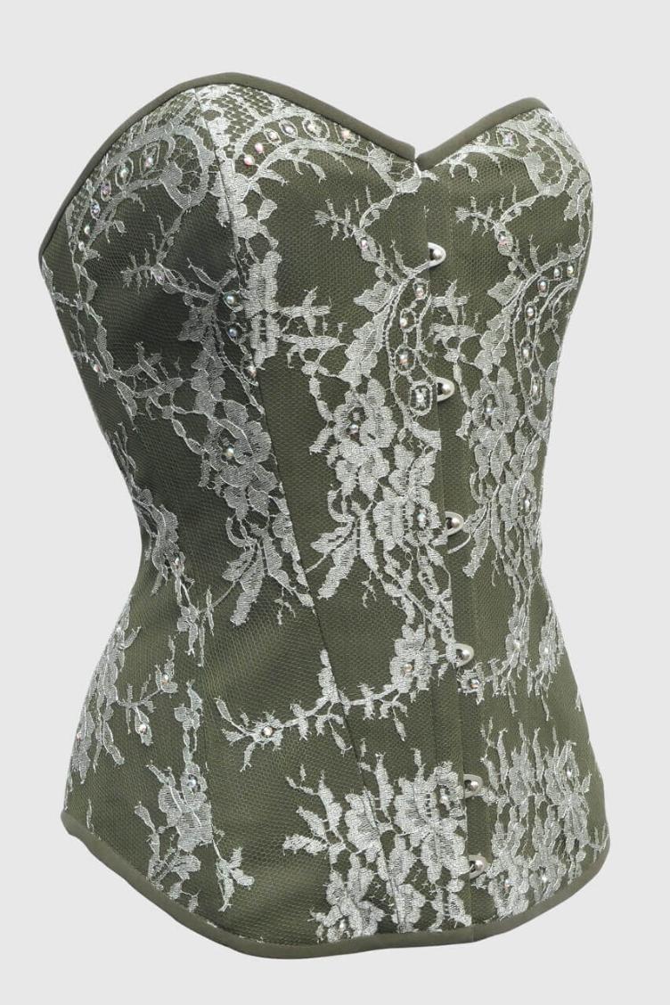 Trendschnitt No 45, Korsage mit Verschnittlinien