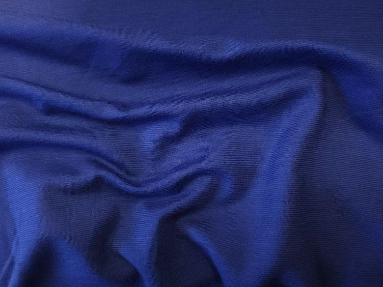 Merino-Jersey, blau