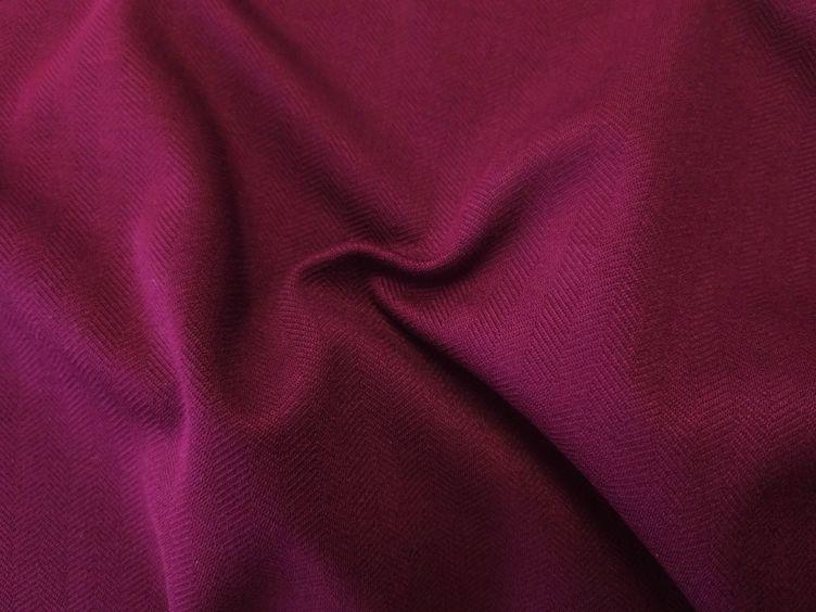Romanit Jersey Fischgrat, fuchsia