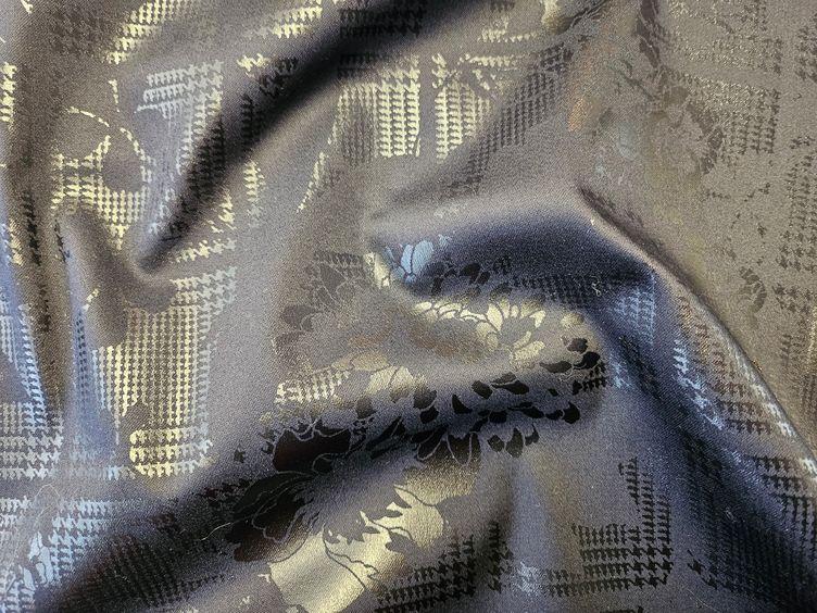 fester Baumwollstoff, schwarz