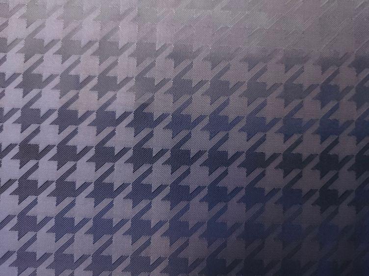 Futterstoff pied de coq, grau schwarz - 0