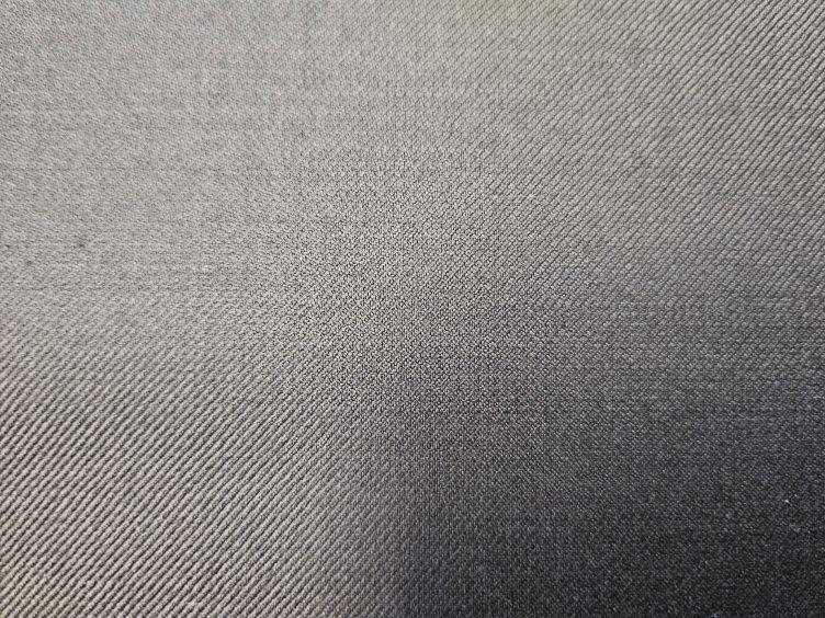 Wollstoff Loro Piana, schwarz - 0