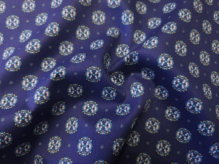 Tamando Baumwollstoff, Blau