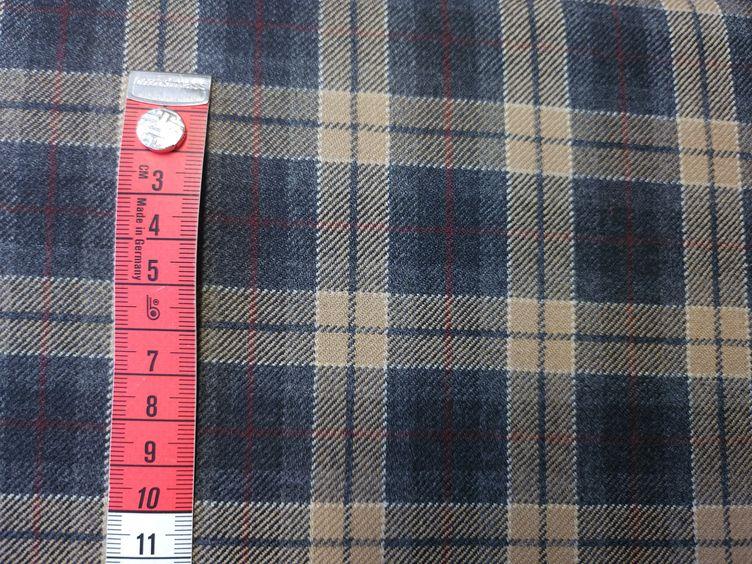 Loro Piana Wollstoff, karo - 1