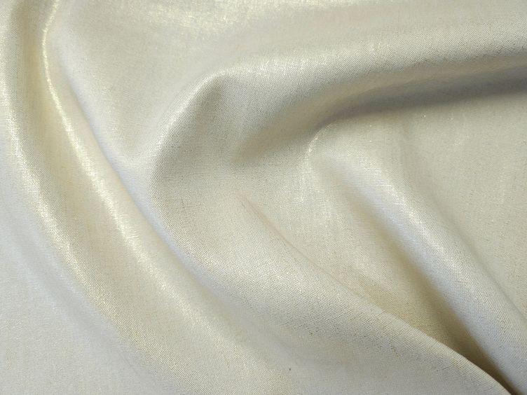 Leinen-Bambus bedruckt, gold