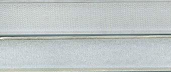 Klettverschluss selbstklebend 20mm, weiss