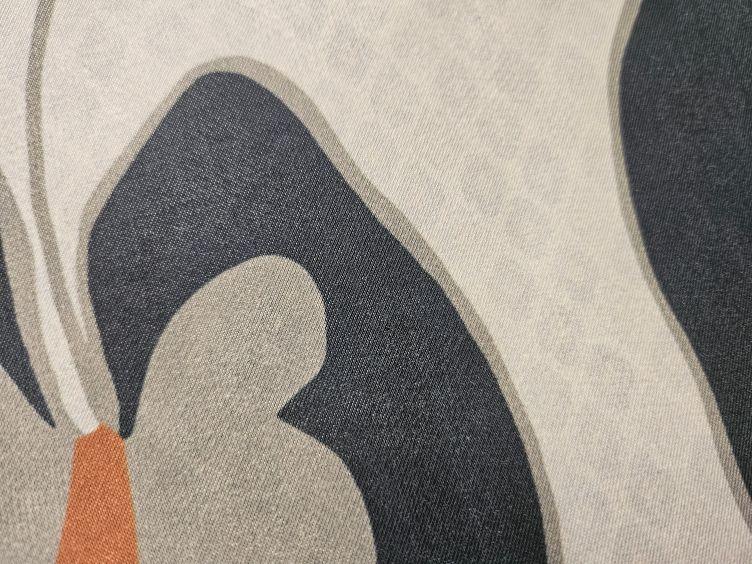 Doppelseitig bedruckter Polyesterstoff, grün - 2