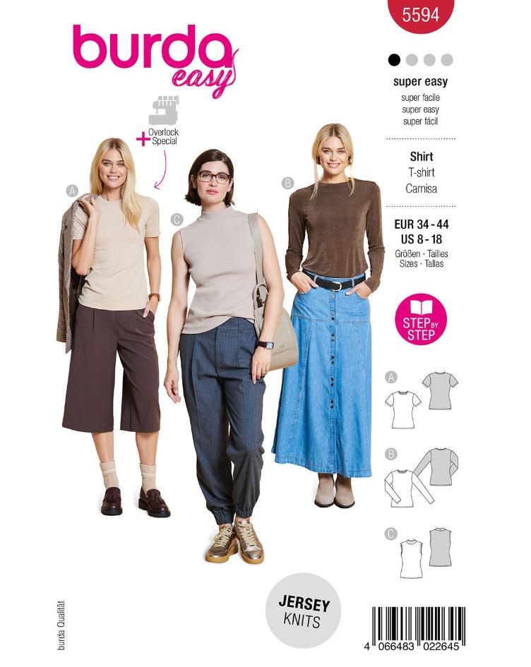 Basic Shirts mit 3 Ärmellängen