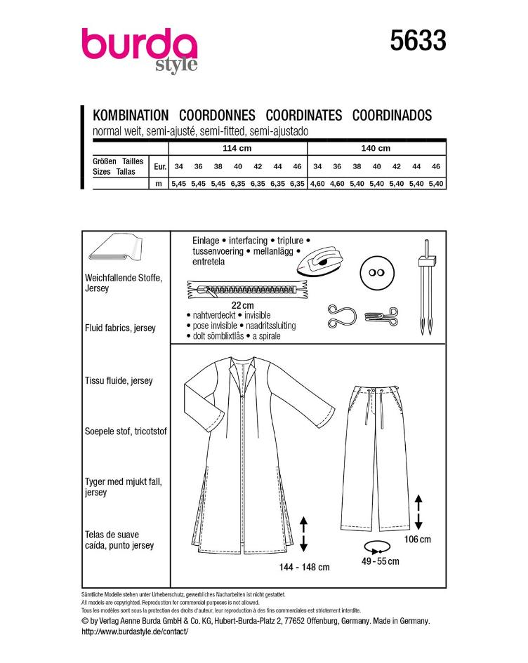 Chasuble und Hose - 1