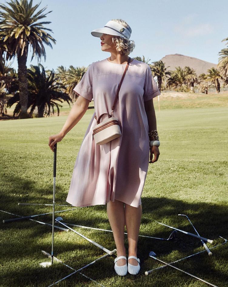 Midi Kleid und Bluse - 1