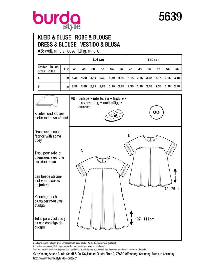 Midi Kleid und Bluse - 0