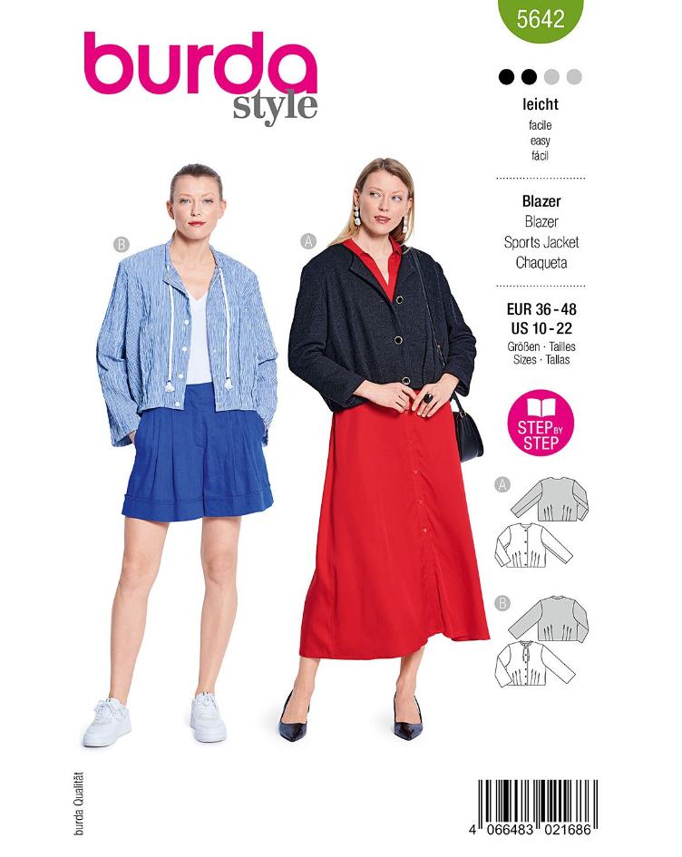 Jacken mit Saumfalten