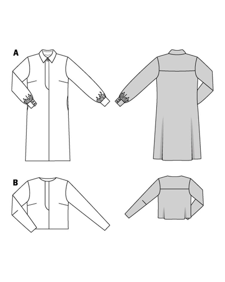 Blusenkleid und Bluse - 1