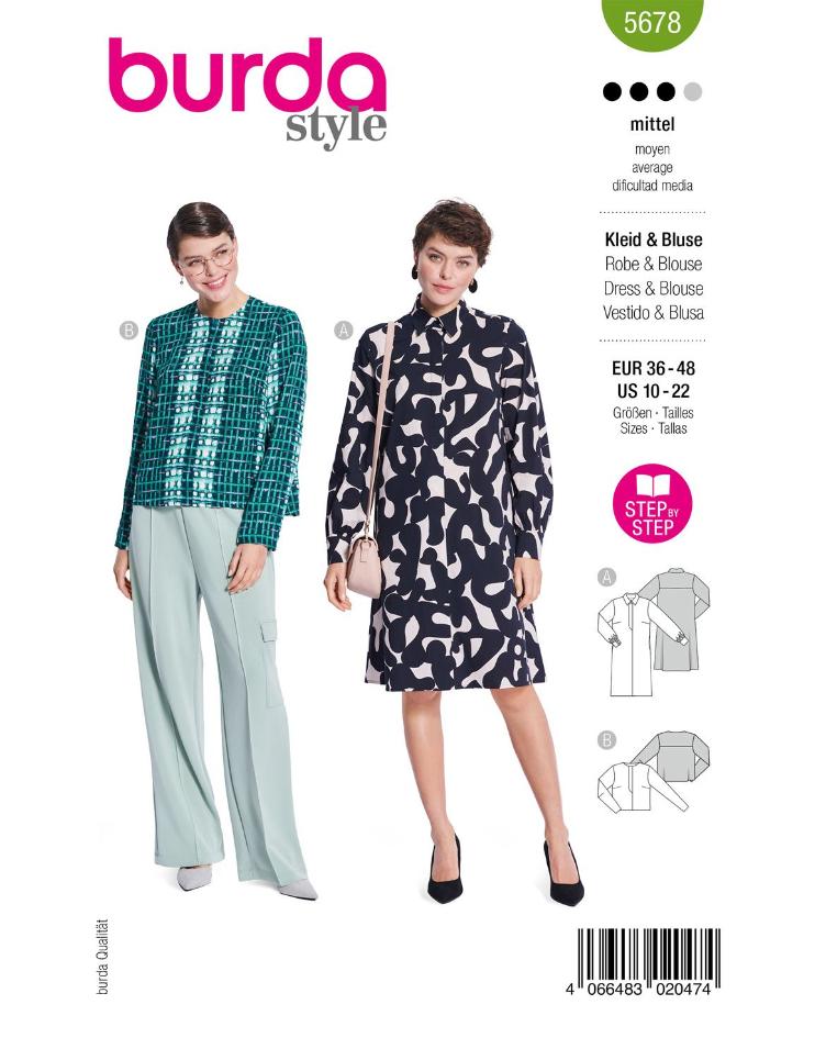 Blusenkleid und Bluse