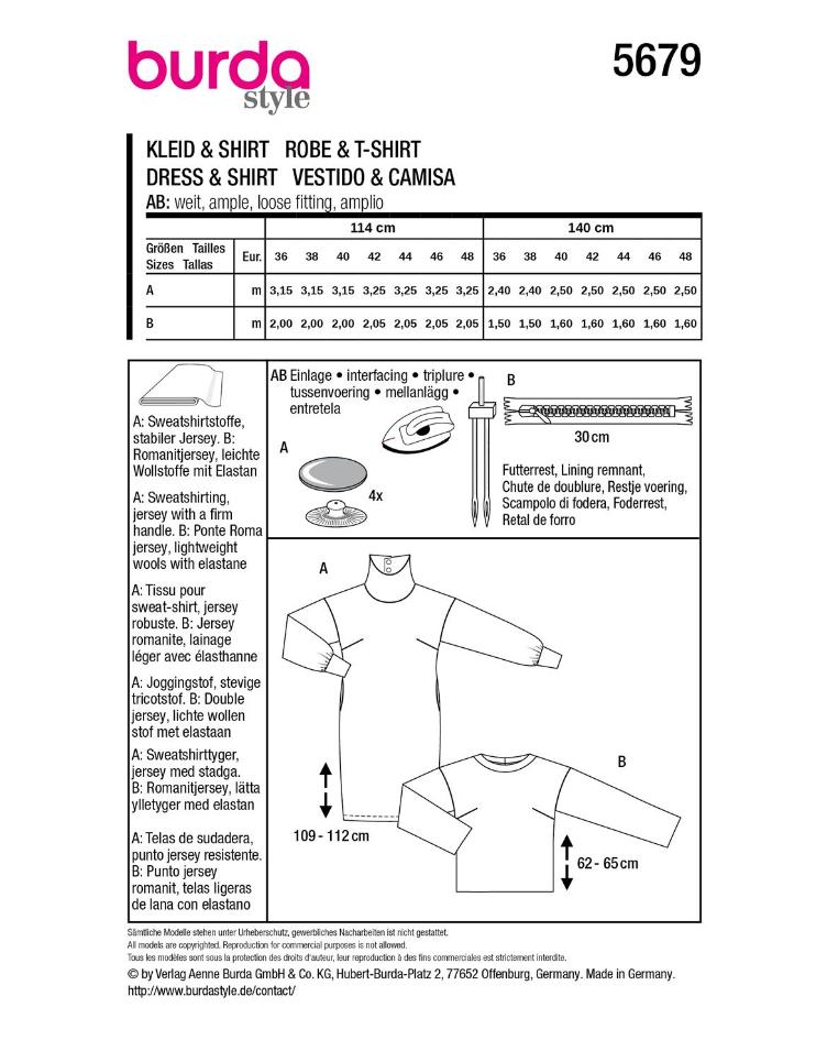Kleid und Pullover - 1