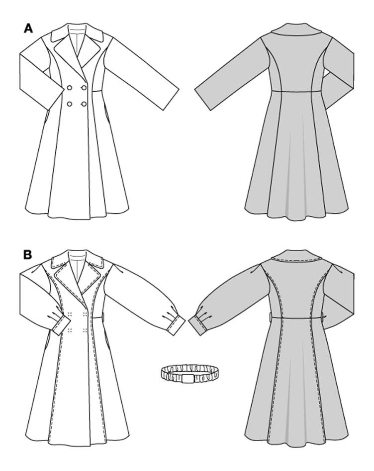 Mäntel mit XL Kragen - 1