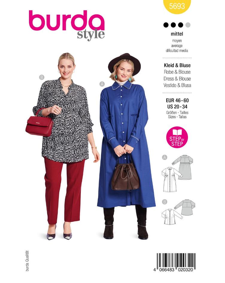 Blusenkleid und Bluse