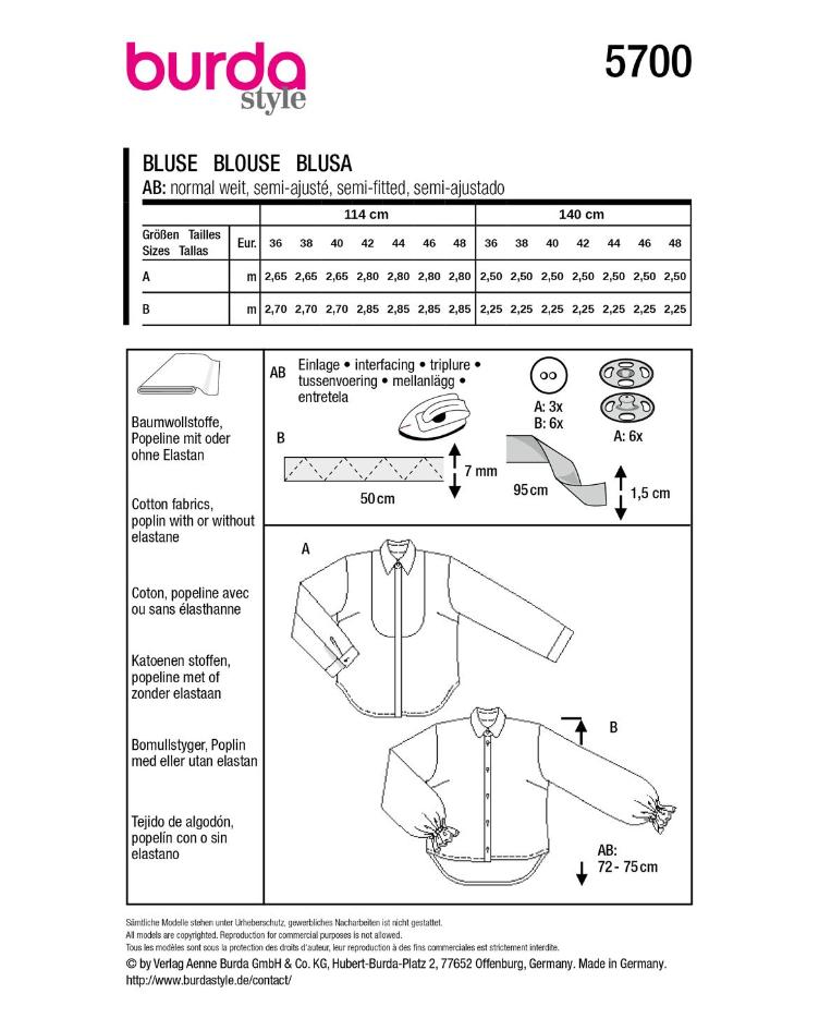 Blusen mit Knöpfen - 0