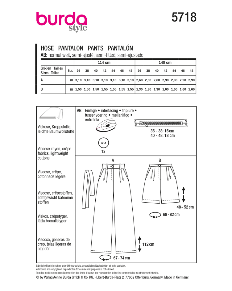 Marlenehose mit Hüftpassentasche und Shorts mit tiefen Taschen - 0